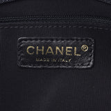 CHANEL Chanel Matrasse PTT Petit Time Rest Tote Bag Black Gold Hardware Ladies Caviar Skin Handbag A Rank Used Ginzo