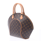 LOUIS VUITTON Monogram Ellipse MM Brown M51126 Ladies Handbag A Rank Used Ginzo