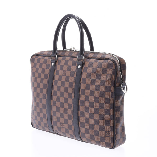Louis Vuitton Damier PDV PM brown n41466 Mens Damier canvas business bag ab