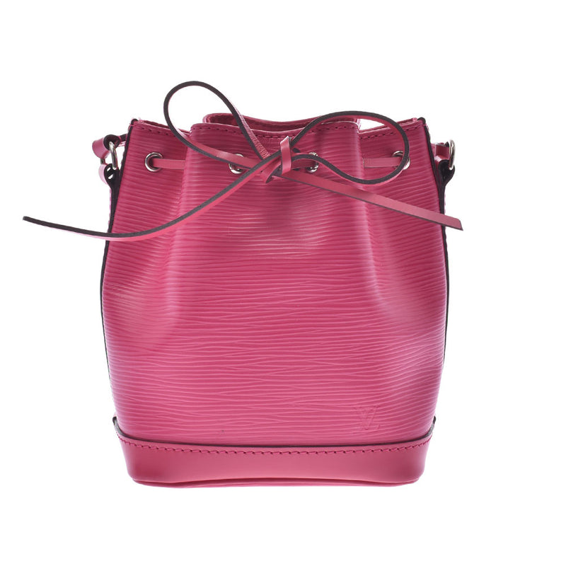 LOUIS VUITTON Epi Nanoe Hot Pink M42573 Ladies Epi Leather Shoulder Bag A Rank Used Ginzo