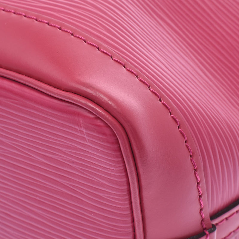 LOUIS VUITTON Epi Nanoe Hot Pink M42573 Ladies Epi Leather Shoulder Bag A Rank Used Ginzo