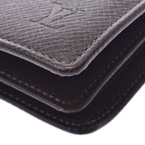 LOUIS VUITTON Louis Vuitton Taiga Porto Foille Florin Guruzuri M31118 Men's Leather Bi-Fold Wallet AB Rank Used Ginzo