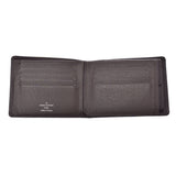 LOUIS VUITTON Louis Vuitton Taiga Porto Foille Florin Guruzuri M31118 Men's Leather Bi-Fold Wallet AB Rank Used Ginzo