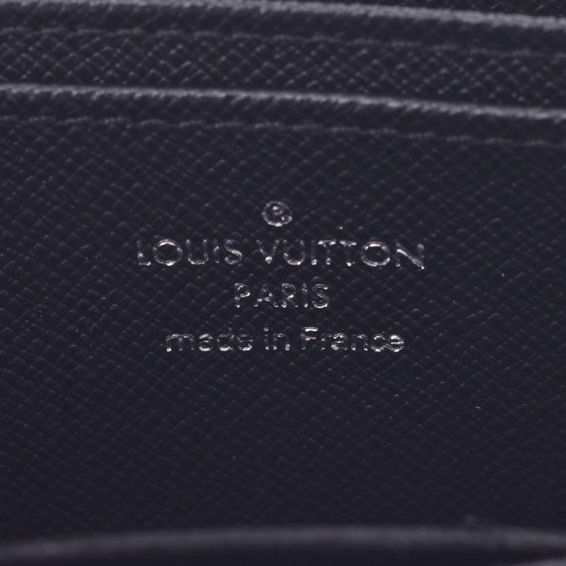 LOUIS VUITTON ルイヴィトン ダミエ グラフィット ジッピーコインパース 黒/グレー N63076 メンズ コインケース ABランク 中古 銀蔵