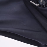 PRADA Prada waist pouch navy blue 2VL056 men's nylon waist bag AB rank used Ginzo