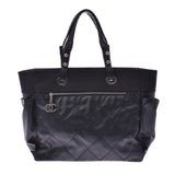 CHANEL Chanel, Palivia Ritz, Toto GM, Black Ladies, Leather, Canvas, Totobag AB rank, used silverware.