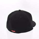 Supreme Supreme New Era Classic Script 58.7cm Black Men' s Wool 100 % Cap A Rank Used Ginzō