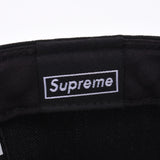 Supreme Supreme New Era Classic Script 58.7cm Black Men' s Wool 100 % Cap A Rank Used Ginzō