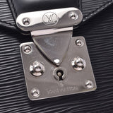 LOUIS Vuitton Louis Vuitton epimon saw black silver metal fittings m52792 unisex Epi leather business bag AB rank used silver