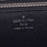 LOUIS Vuitton Louis Vuitton epimon saw black silver metal fittings m52792 unisex Epi leather business bag AB rank used silver