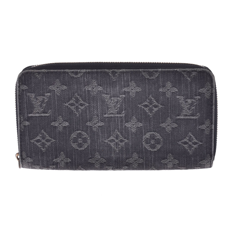 型番M95614■VUITTON■　zippy wallet denim noir