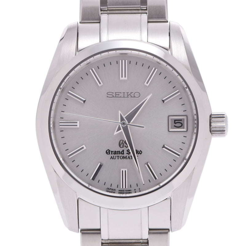 SEIKO Seiko Grand Cicket: A man's watch SBGR051 Menz SS, automatic winding, silver plate, A rank, used silver