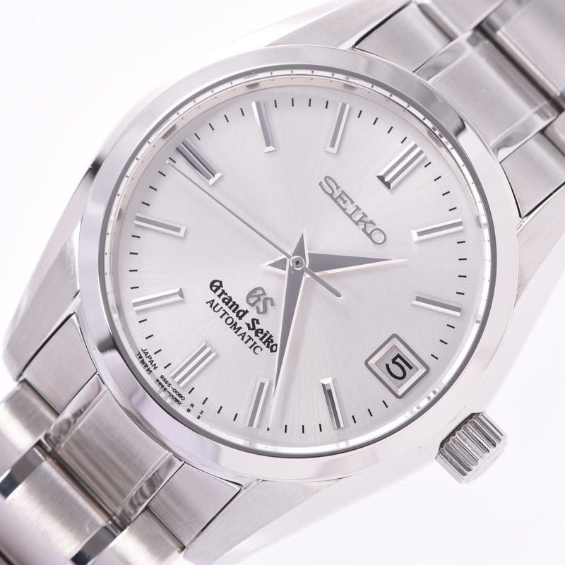 SEIKO Seiko Grand Cicket: A man's watch SBGR051 Menz SS, automatic winding, silver plate, A rank, used silver