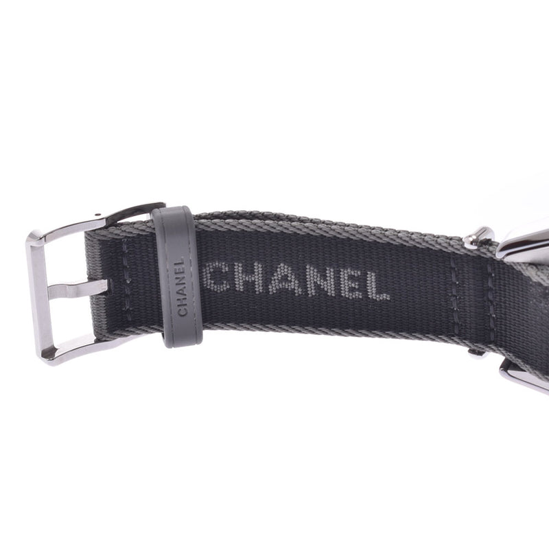 CHANEL シャネル J12 クロマティック 38mm H4187 メンズ セラミック/ナイロン 腕時計 自動巻き グレー文字盤 Aランク 中古 銀蔵