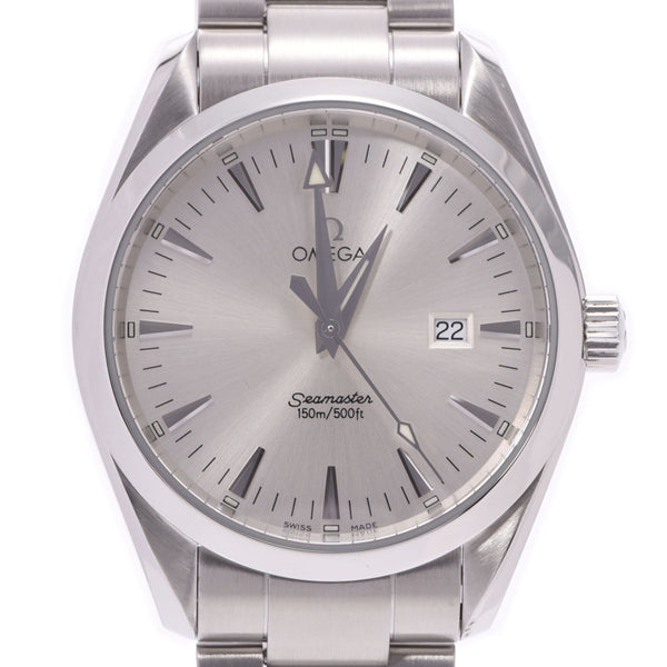 OMEGA Omega Seamaster 150m 2517.30 Men's SS Watch Quartz Silver Dial A Rank Used Ginzo