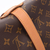 LOUIS VUITTON ルイヴィトン モノグラム ソミュール35 ブラウン M42254 ユニセックス モノグラムキャンバス ショルダーバッグ Bランク 中古 銀蔵