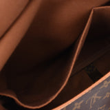 LOUIS VUITTON ルイヴィトン モノグラム ソミュール35 ブラウン M42254 ユニセックス モノグラムキャンバス ショルダーバッグ Bランク 中古 銀蔵