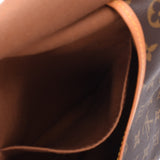 LOUIS VUITTON ルイヴィトン モノグラム ソミュール35 ブラウン M42254 ユニセックス モノグラムキャンバス ショルダーバッグ Bランク 中古 銀蔵