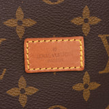LOUIS VUITTON ルイヴィトン モノグラム ソミュール35 ブラウン M42254 ユニセックス モノグラムキャンバス ショルダーバッグ Bランク 中古 銀蔵