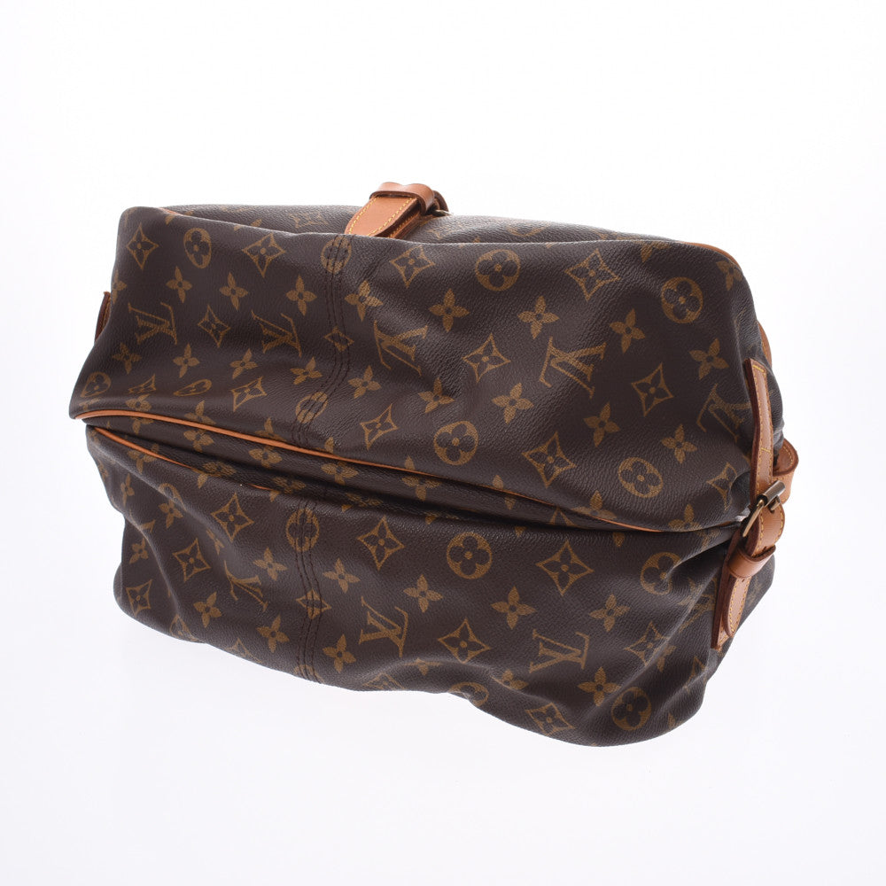 ルイヴィトンソミュール35 14145 ブラウン ユニセックス モノグラムキャンバス ショルダーバッグ M42254 LOUIS VUITTON 中古  – 銀蔵オンライン