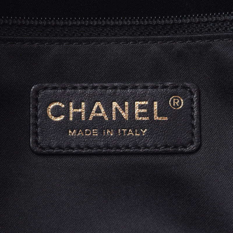 CHANEL シャネル マトラッセ GST トート 黒 ゴールド金具 レディース キャビアスキン トートバッグ ABランク 中古 銀蔵