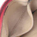 HERMES高胭脂灰□D刻花（约2000年）女士Taurillon Clemence单肩包B等级二手Ginzo