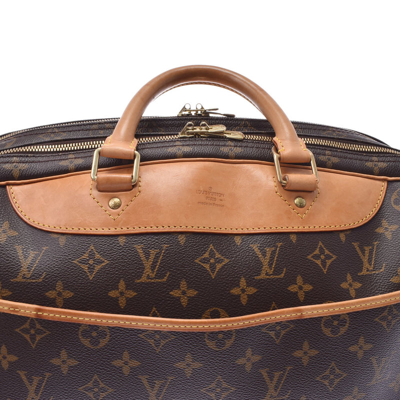 Louis Vuitton Monogram alase 24h brown m41399 Unisex Monogram canvas Boston Bag B