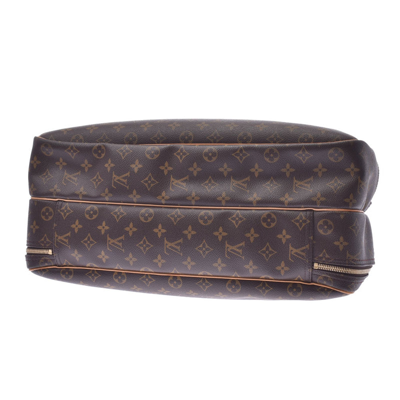 Louis Vuitton Monogram alase 24h brown m41399 Unisex Monogram canvas Boston Bag B