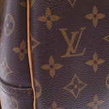 Louis Vuitton Monogram alase 24h brown m41399 Unisex Monogram canvas Boston Bag B