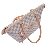 LOUIS Vuitton Louis Vuitton Damien Zulu Jena pm White n44039 ladies Damien Zulu canvas tote A-rank used silver stock