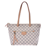 LOUIS Vuitton Louis Vuitton Damien Zulu Jena pm White n44039 ladies Damien Zulu canvas tote A-rank used silver stock