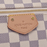 LOUIS Vuitton Louis Vuitton Damien Zulu Jena pm White n44039 ladies Damien Zulu canvas tote A-rank used silver stock