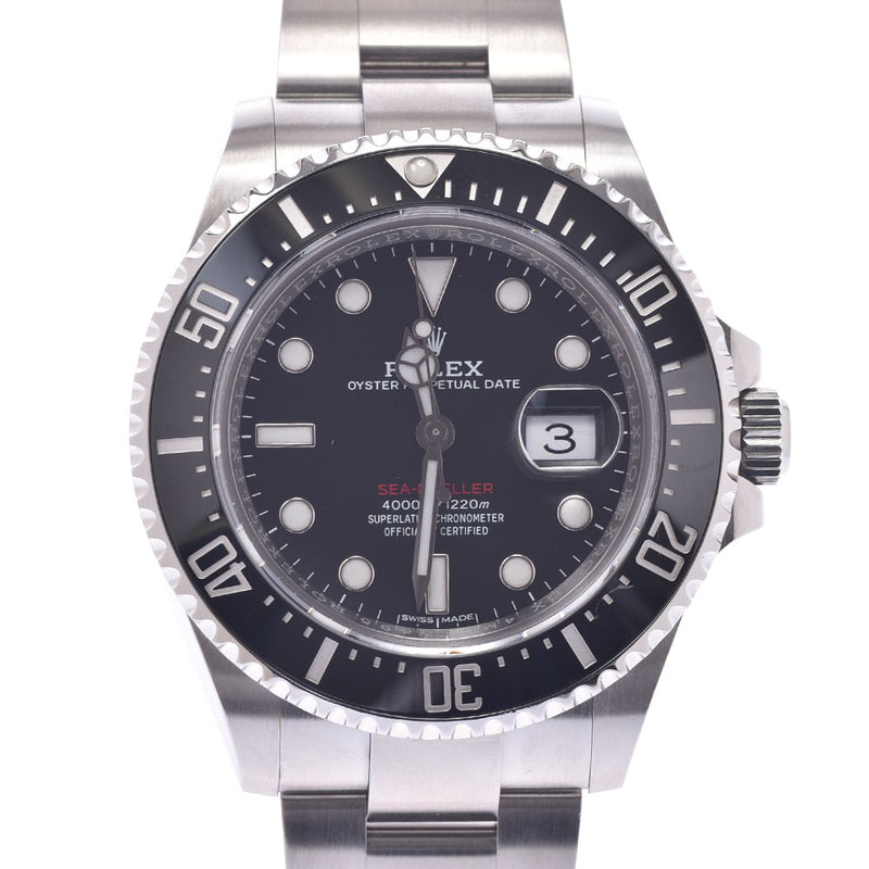 ROLEX ロレックス シードウェラー MK1ダイヤル 126600 メンズ SS 腕時計 自動巻き 黒文字盤 Aランク 中古 銀蔵