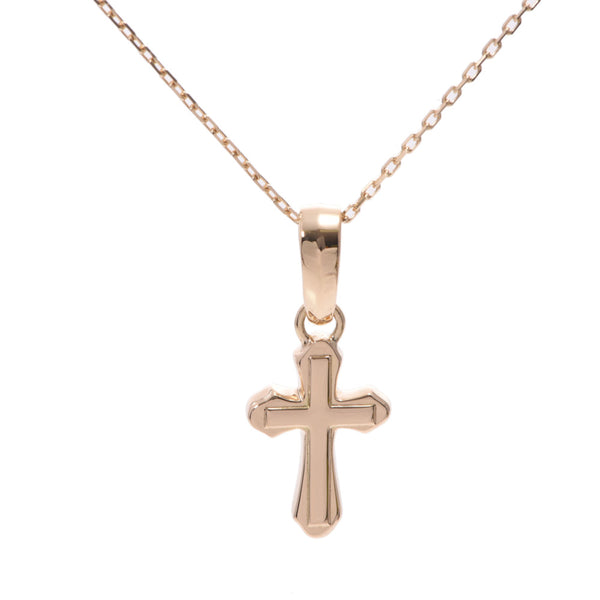 Sympathy of Soul Cross Necklace Unisex K18YG Necklace A Rank Used Ginzo