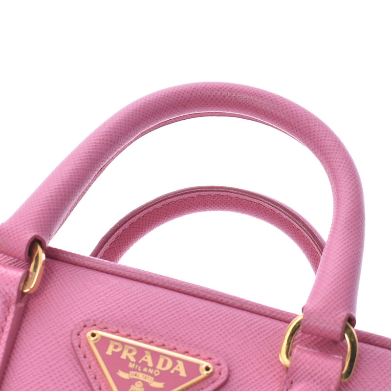 Prada 2WAY mini bag pink gold metal fittings ladies handbag BL0705 