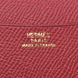 HERMES Hermes Agenda GM Bicolor Blue Indigo / Red Silver Metal Fittings □ A Engraved (Around 1997) Unisex Kushbel Notebook Cover A Rank Used Ginzo