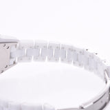 CHANEL シャネル J12 33mm 12Pダイヤ H1628 ボーイズ 白セラミック/SS 腕時計 クオーツ 白文字盤 Aランク 中古 銀蔵