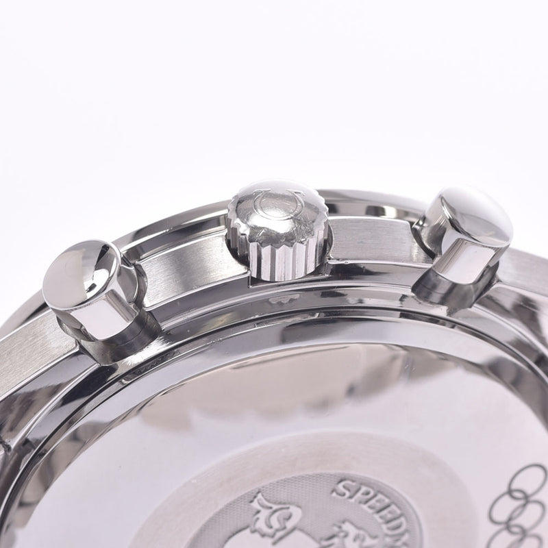 OMEGA オメガ スピードマスター オリンピックコレクション 3513.20 メンズ SS 腕時計 自動巻き 白文字盤 Aランク 中古 銀蔵