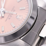 ROLEX ロレックス オイスターパーペチュアル 67180 レディース SS 腕時計 自動巻き ピンク文字盤 Aランク 中古 銀蔵