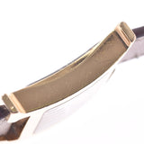 HERMES エルメス ラムシス HH1.201 レディース SS/革 腕時計 クオーツ ゴールド文字盤 ABランク 中古 銀蔵