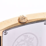 HERMES エルメス ラムシス HH1.201 レディース SS/革 腕時計 クオーツ ゴールド文字盤 ABランク 中古 銀蔵