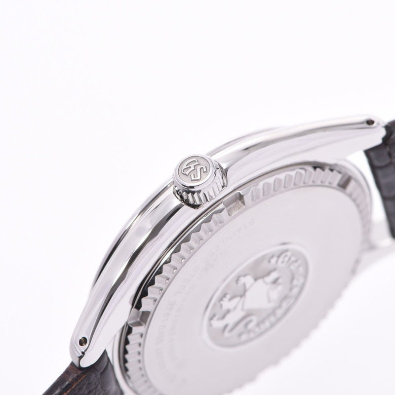 SEIKO セイコー グランドセイコー SBGX209 ボーイズ SS/革 腕時計 クオーツ アイボリー系文字盤 Aランク 中古 銀蔵