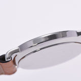 HERMES エルメス セリエウォッチ ボーイズ GP/SS/革 腕時計 クオーツ アイボリー文字盤 Aランク 中古 銀蔵