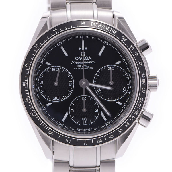 OMEGA Omega Speedmaster Racing 3263.04 men's SS watch self-winding black dial a rank used silver stock