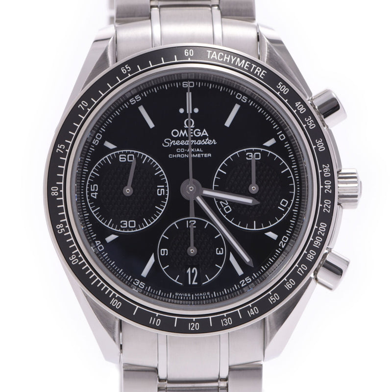 OMEGA Omega Speedmaster Racing 3263.04 men's SS watch self-winding black dial a rank used silver stock