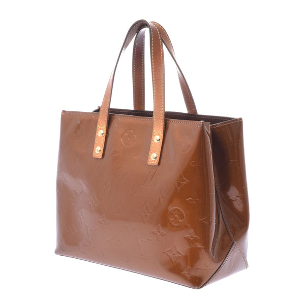 LOUIS VUITTON Ruiviton Verny Lead PM Bronze M91146 Ladies monogram, Verny, handbag, B-rank used silver storehouse.