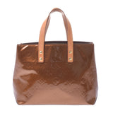 LOUIS VUITTON Ruiviton Verny Lead PM Bronze M91146 Ladies monogram, Verny, handbag, B-rank used silver storehouse.