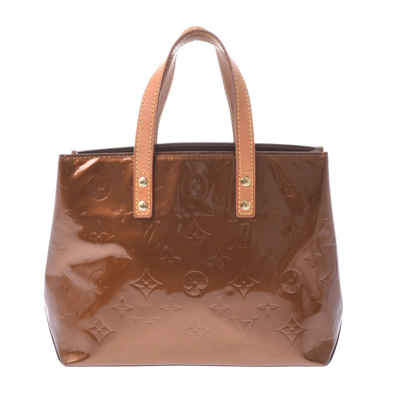 LOUIS VUITTON Ruiviton Verny Lead PM Bronze M91146 Ladies monogram, Verny, handbag, B-rank used silver storehouse.