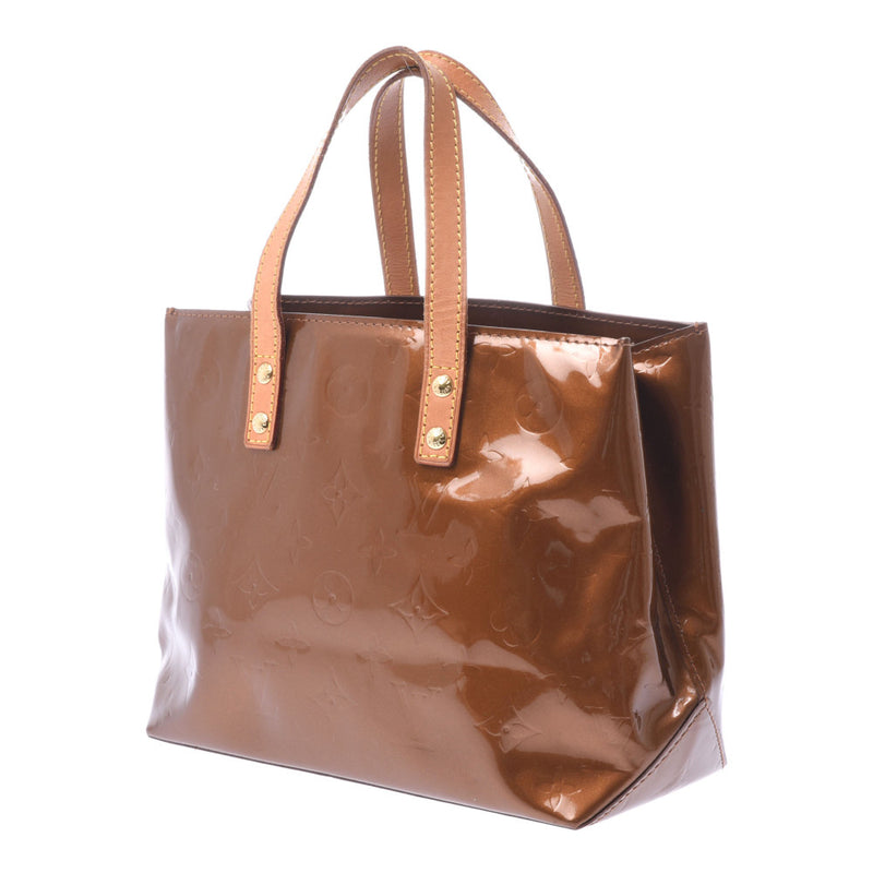 LOUIS VUITTON Ruiviton Verny Lead PM Bronze M91146 Ladies monogram, Verny, handbag, B-rank used silver storehouse.