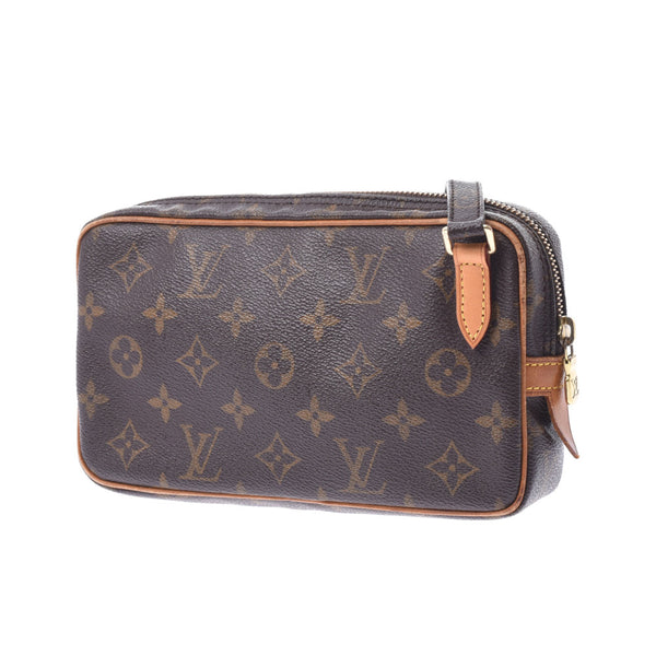 LOUIS VUITTON, Louviton, Marly, Marly, Marly, Mally, M51828, M51828, Unsex, Canvas, shoulder bag, shoulder B, rank used, silver.